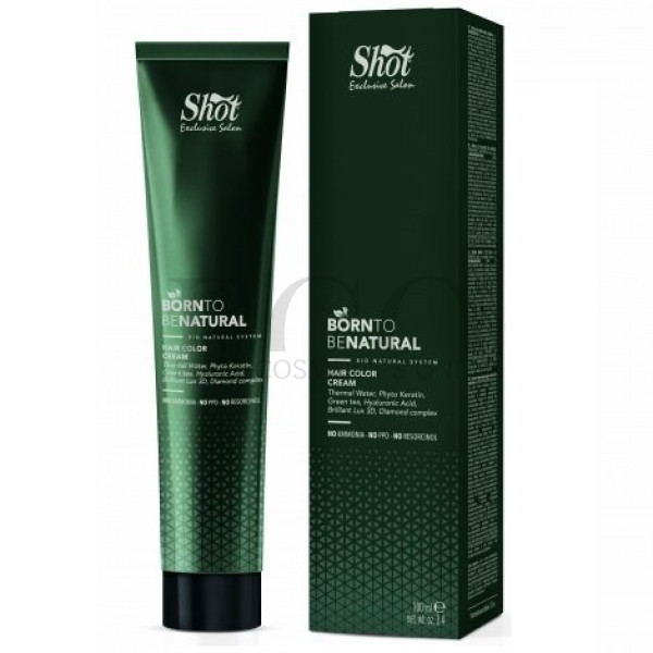 Shot Born to Be Natural Hair Color Cream without ammonia, 100 ml